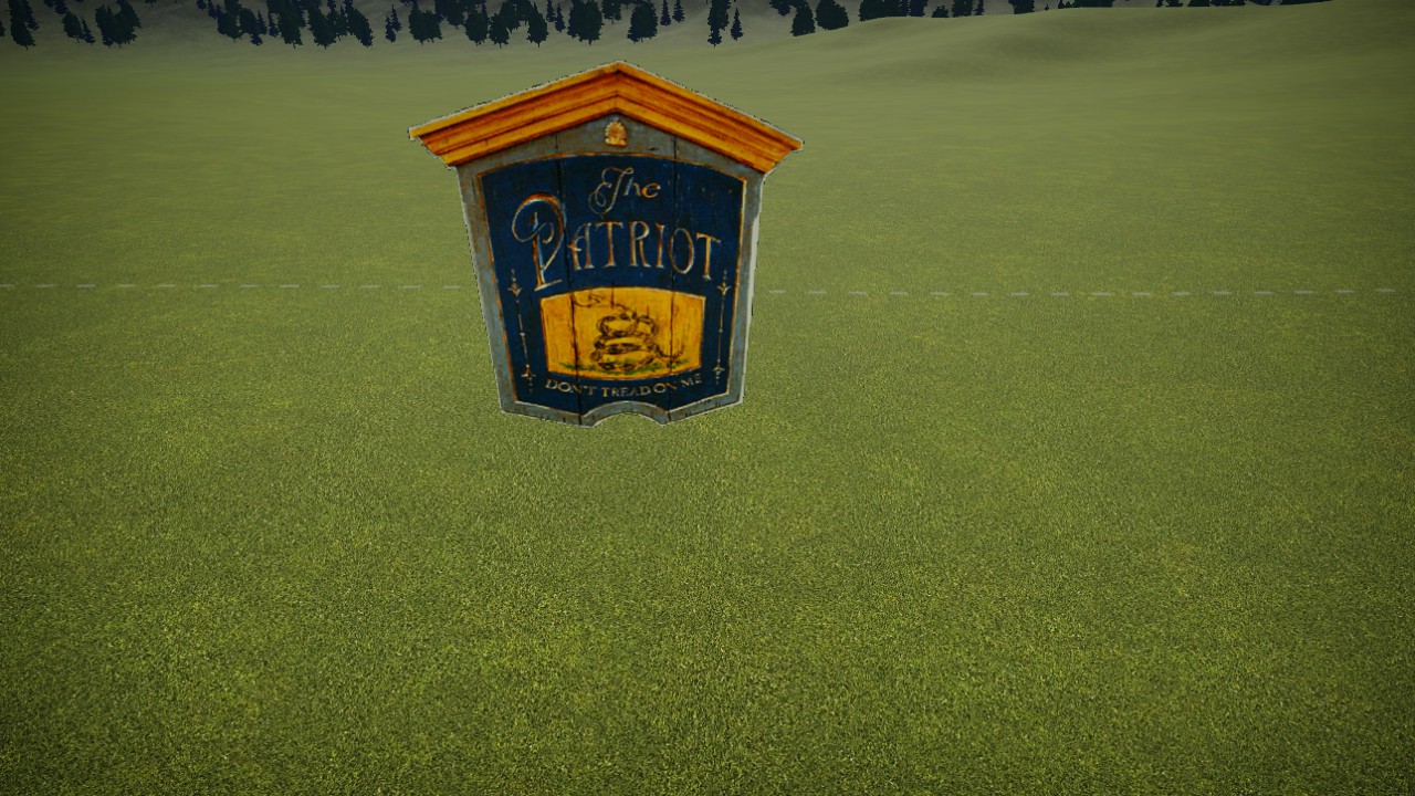 DA-Patriot Inn Sign