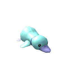 Stuffed Duck- Blue