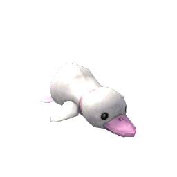Stuffed Duck- White