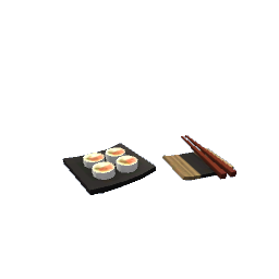 Sushi and Chopsticks
