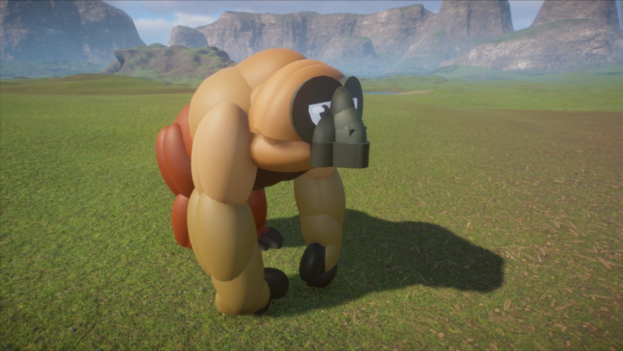 Planet Zoo: Dinosaur Digs - Gigantopithecus