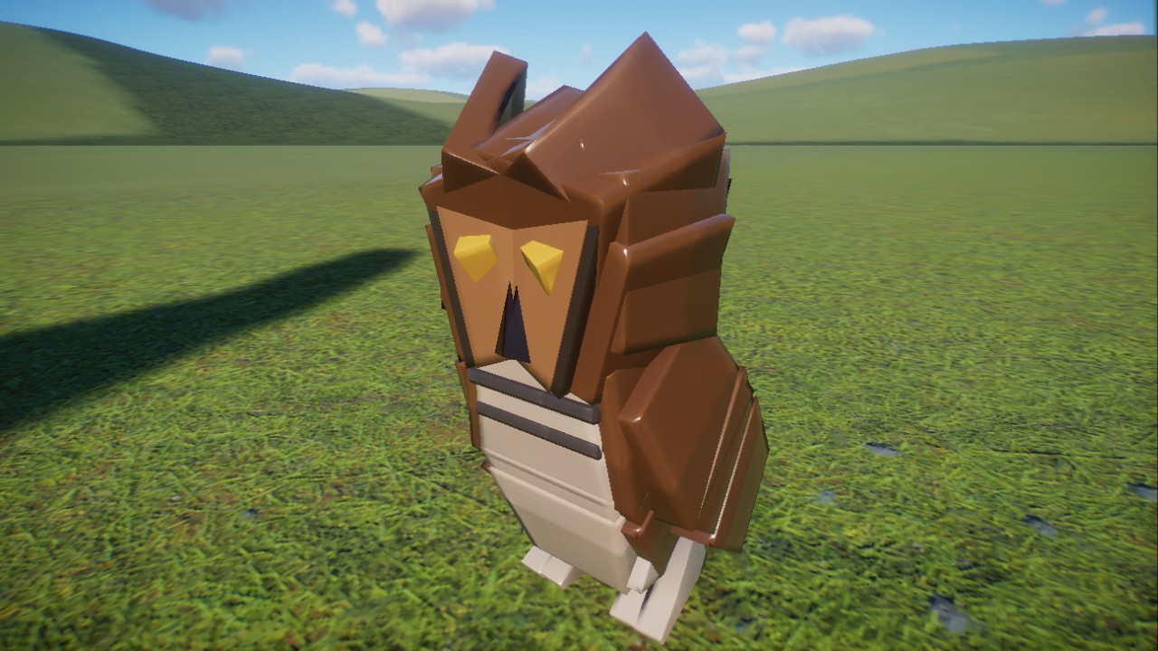 Posable: Great Horned Owl