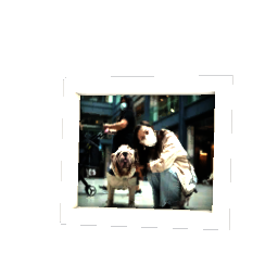 Standing Photo - Girl with Dog