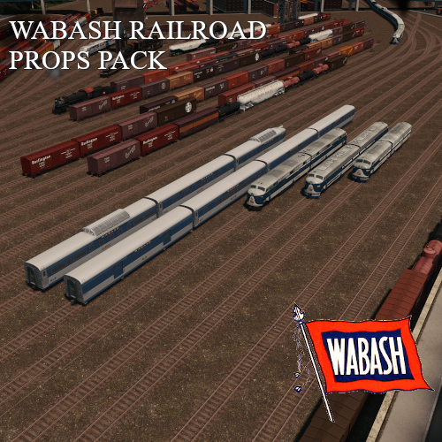 Wabash EMD E7 Prop Pack preview