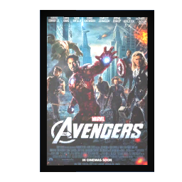 Avengers Framed Movie Poster