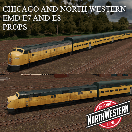 CNW E7 and E8 Props preview