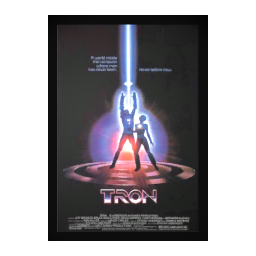 TRON Framed Movie Poster