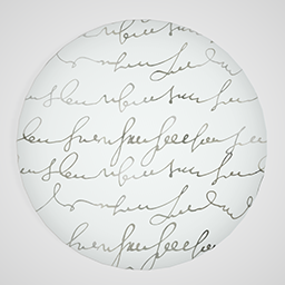 Round Placemat White