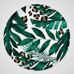 Round Placemat Tropic
