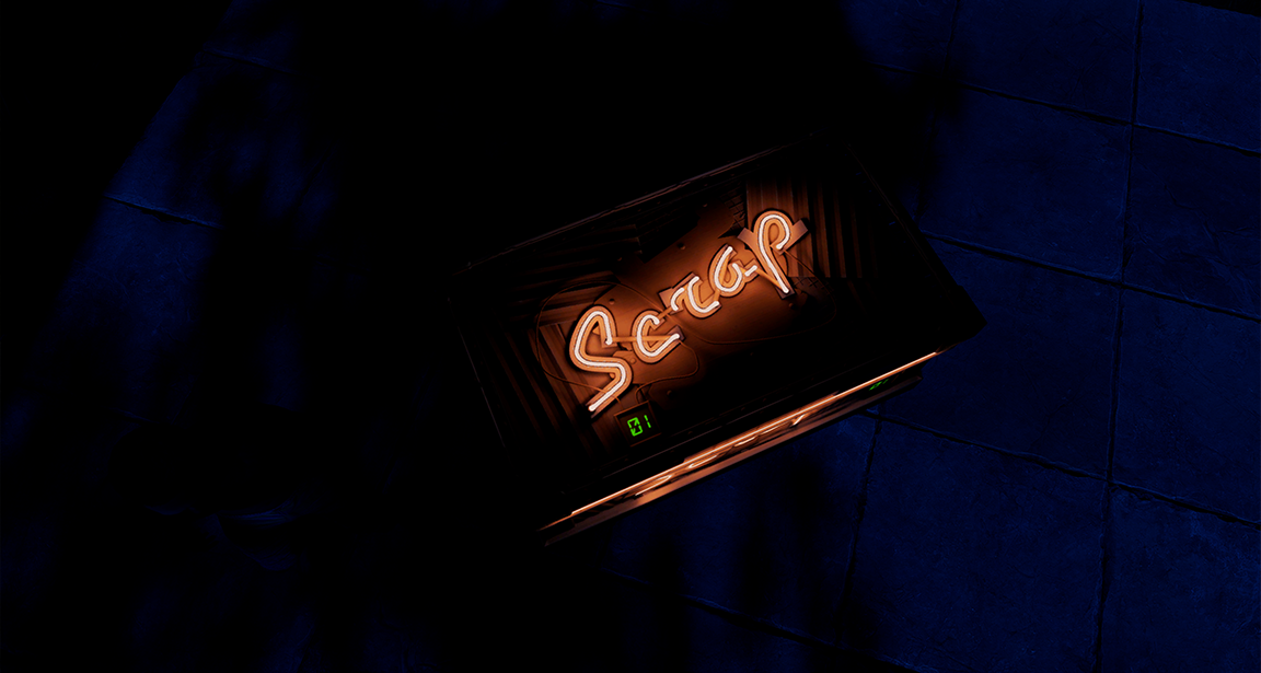 Neon Scrap Storage