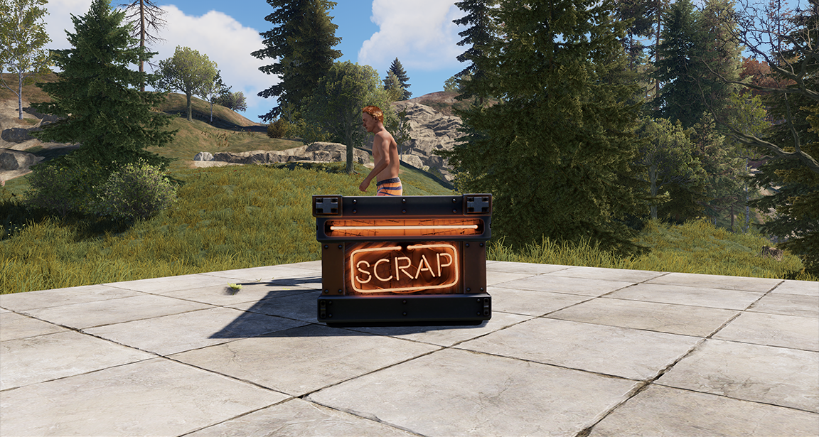 Neon Scrap Storage
