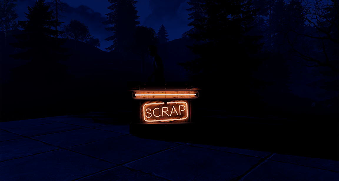 Neon Scrap Storage