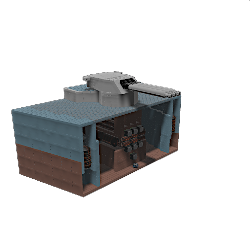 Battleship Liberty [3rd self designed Huge] 3rd part