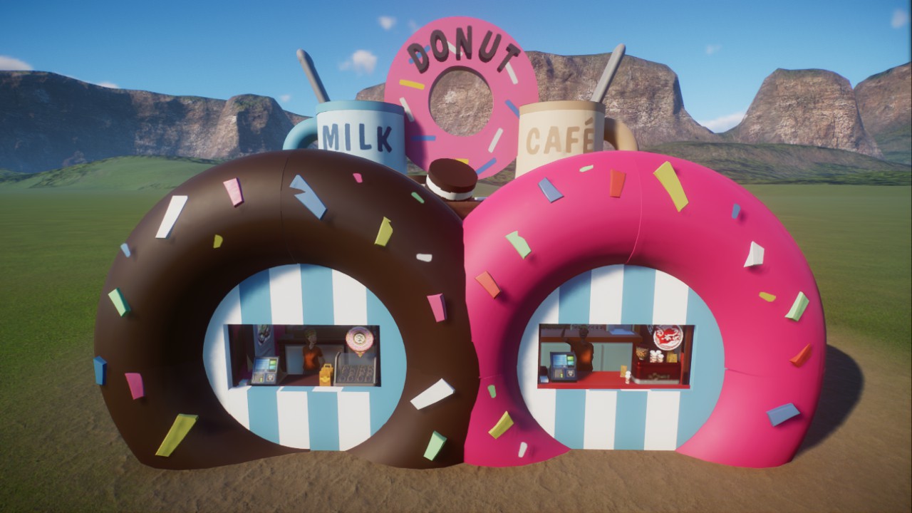 Coffee / Café and Donuts shop