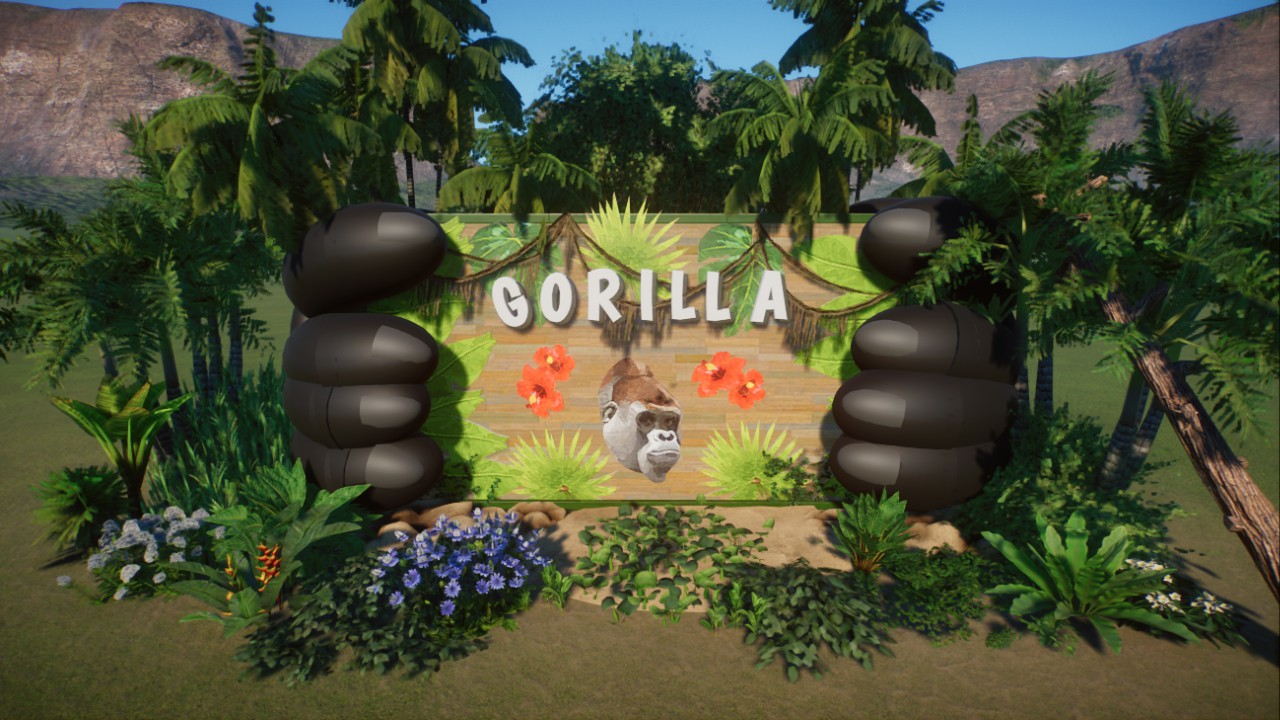 Gorilla Sign 🦍