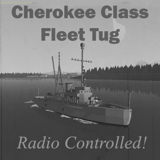 1/5 Scale RC Cherokee Class Fleet Tug