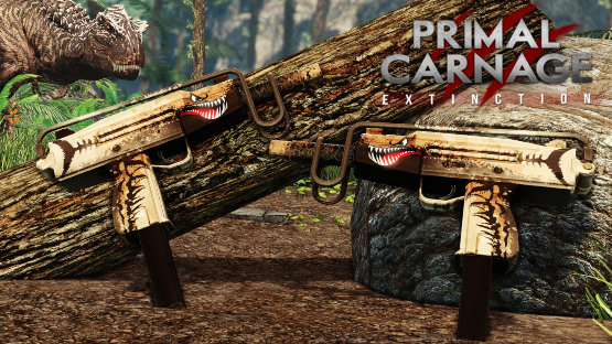 Sand Shark Dual SMGs