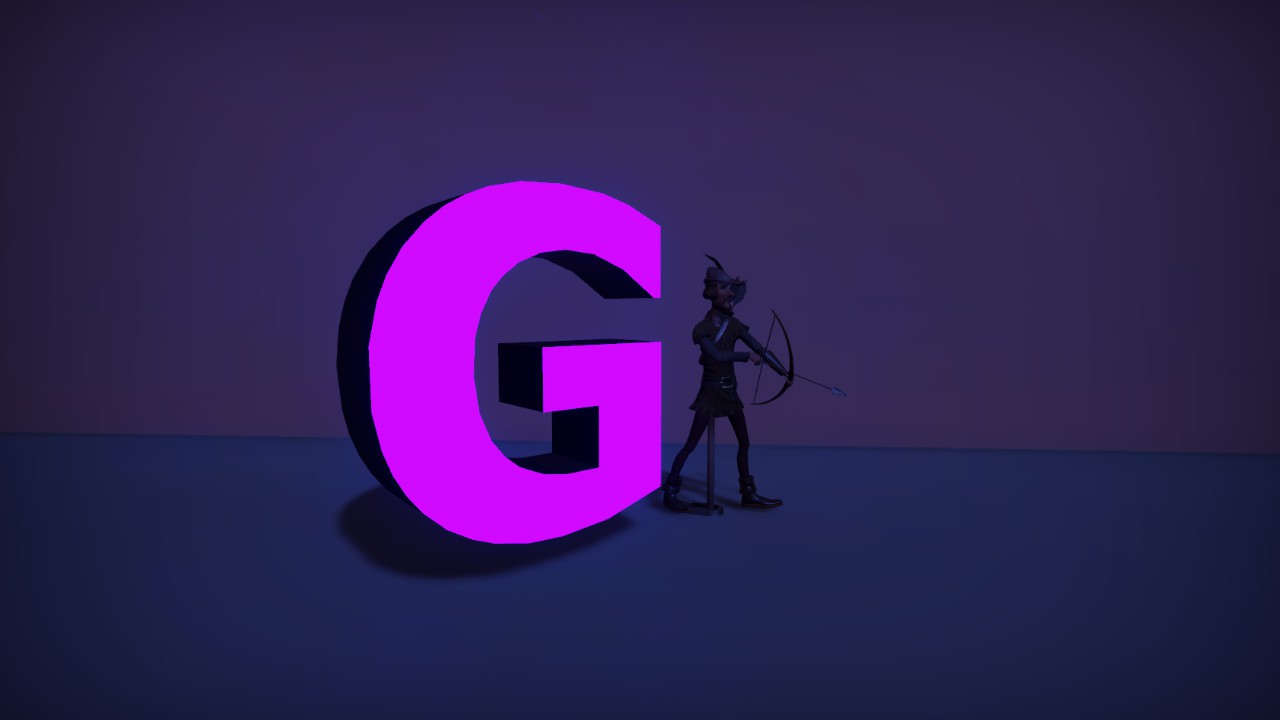 -G- Simple-Font GLOW FLEXICOLOR 2M - TRIGGERABLE