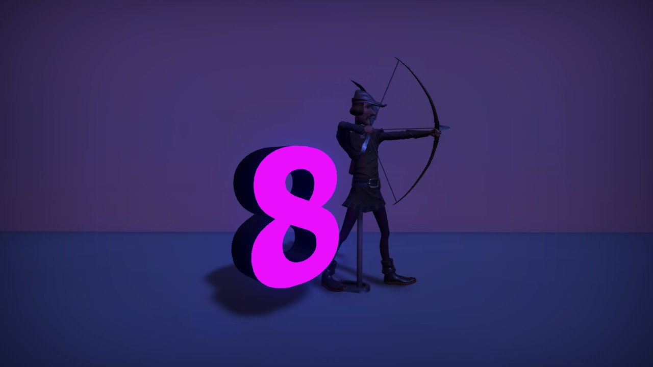 -8- Simple-Font GLOW FLEXICOLOR 1M - TRIGGERABLE