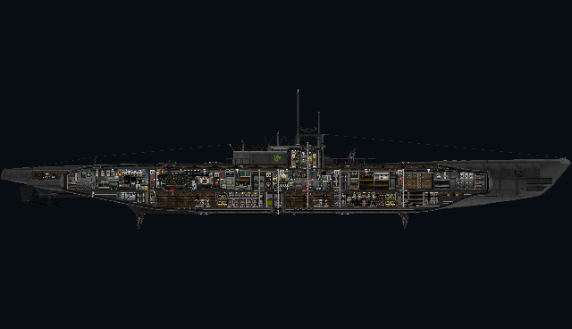 U-573 Type VIIC45 'St.Husk' – Barotrauma Mod