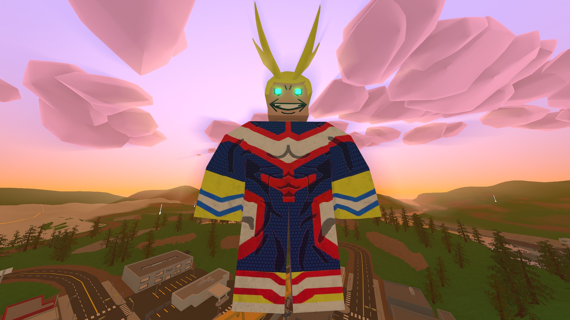 All Might Mod(W/Powers) – Unturned Mod