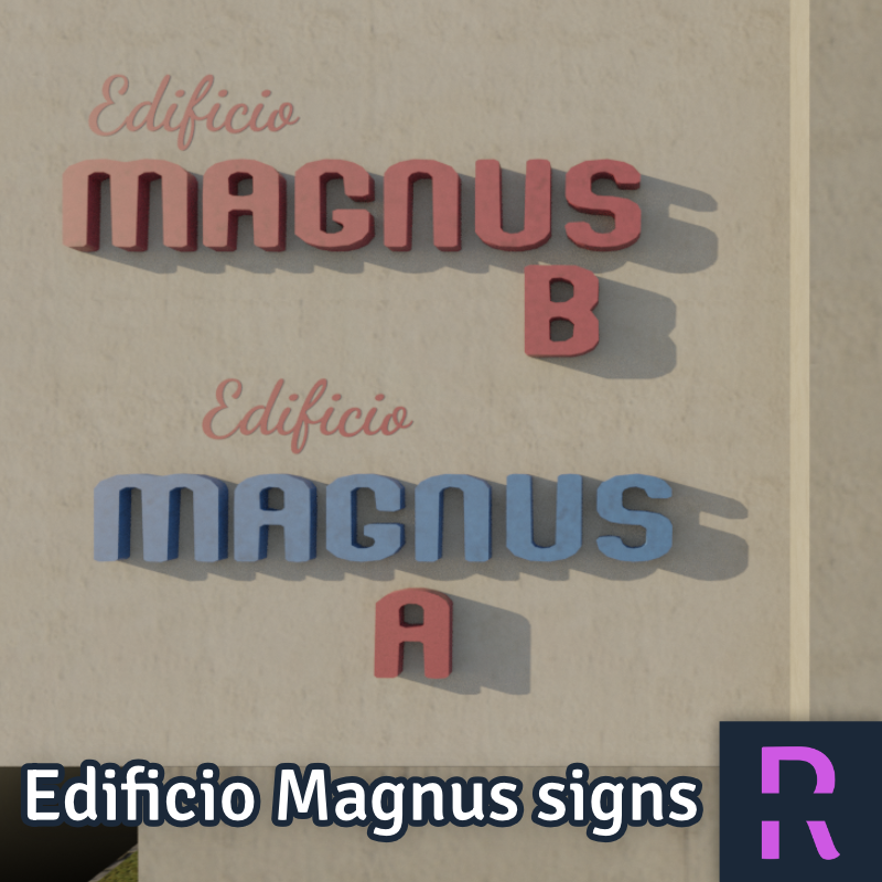 Edificio Magnus signs preview