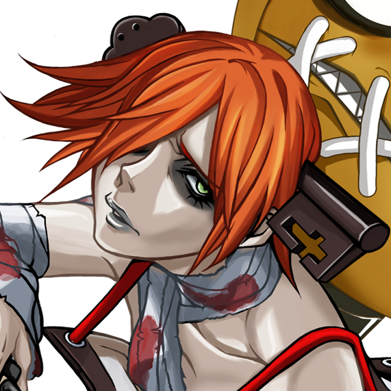 A.B.A (Guilty Gear) InfectionHUD Portrait - Ellis