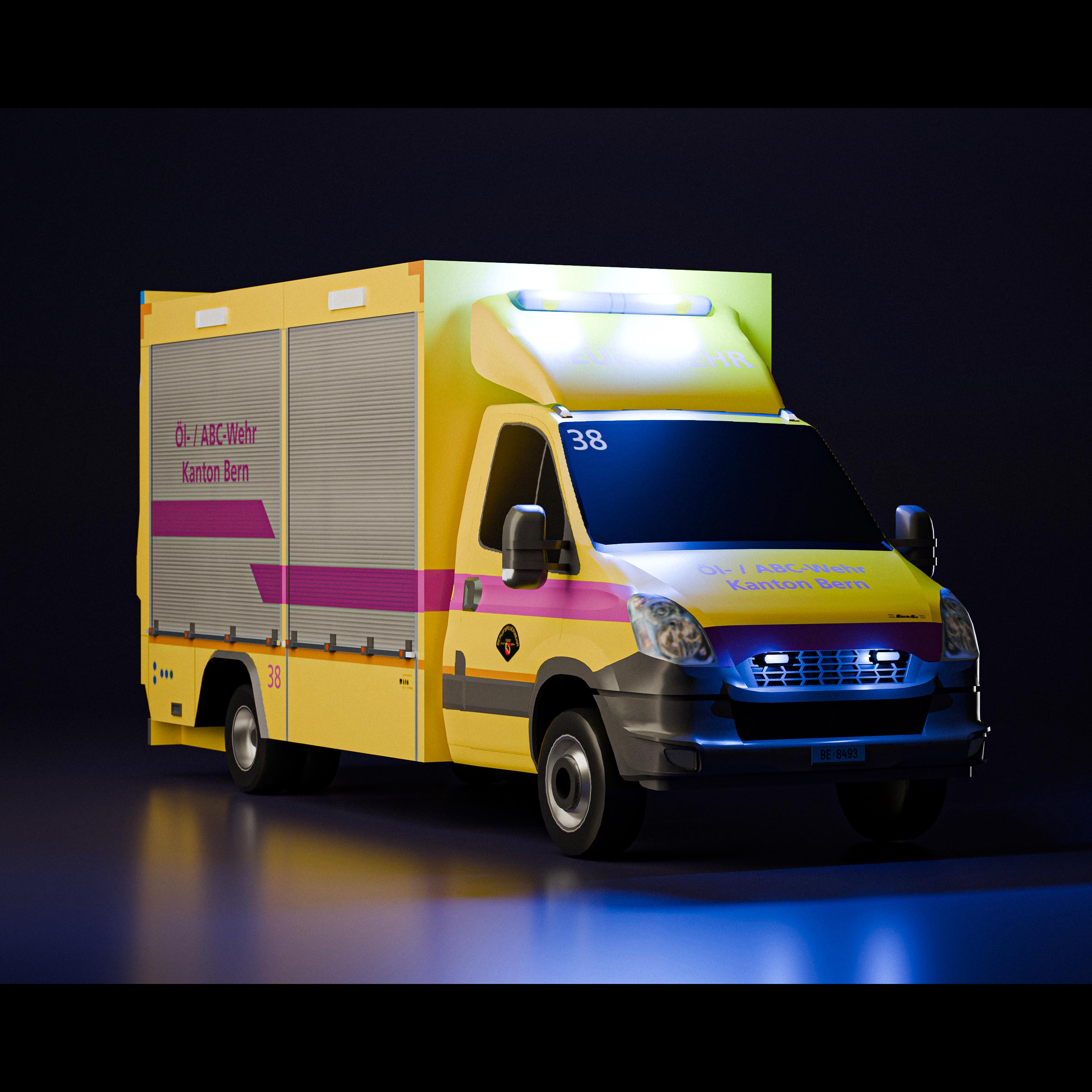 Chemo 38 - Berufsfeuerwehr Bern (Swiss Fire Department - Switzerland / Swiss CH) preview
