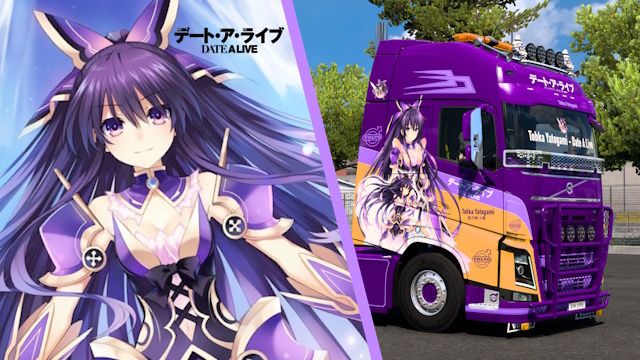 Volvo FH4 Tohka Yatogami - Date A Live Skin