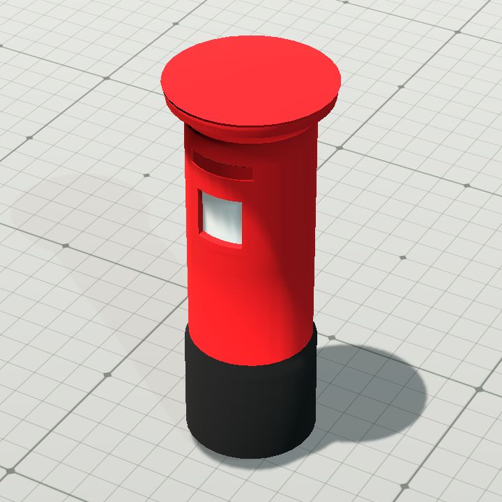 british_low-poly_post_box