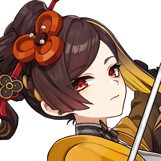 Chiori (Genshin Impact) InfectionHUD Portrait - Zoey