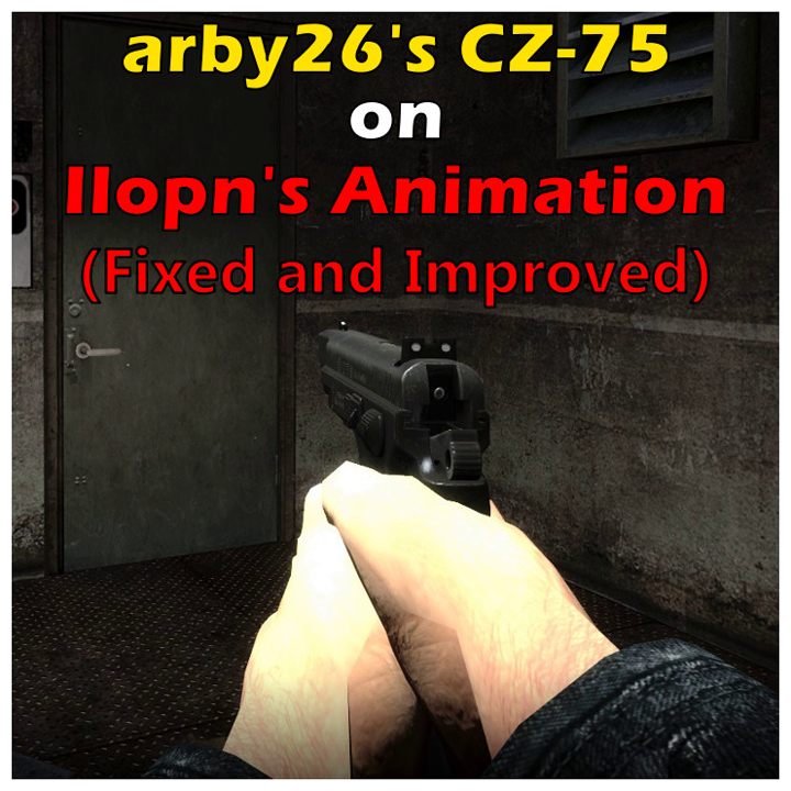 arby26's CZ-75 on IIopn's Animation (Fixed and Improved)