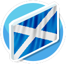 Scottish Flag Canvas