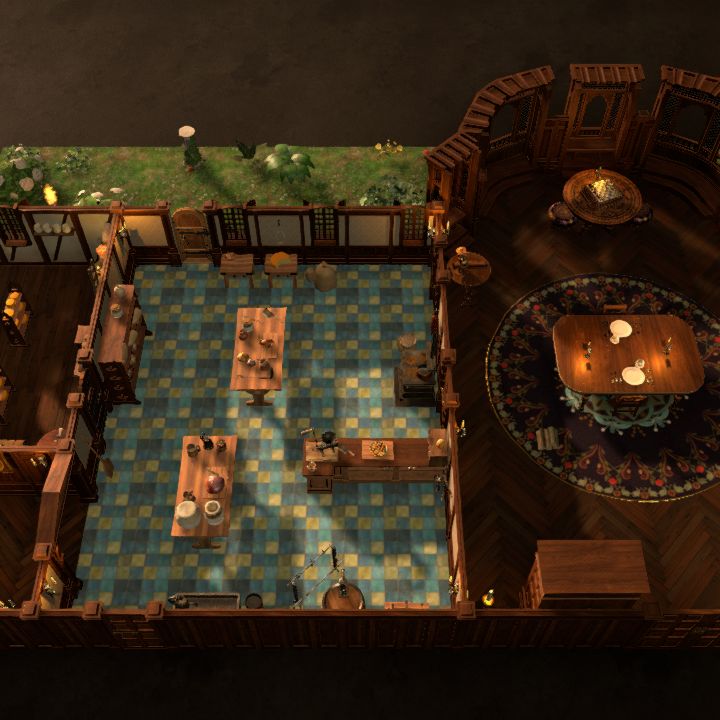 Dining Room and Kitchen