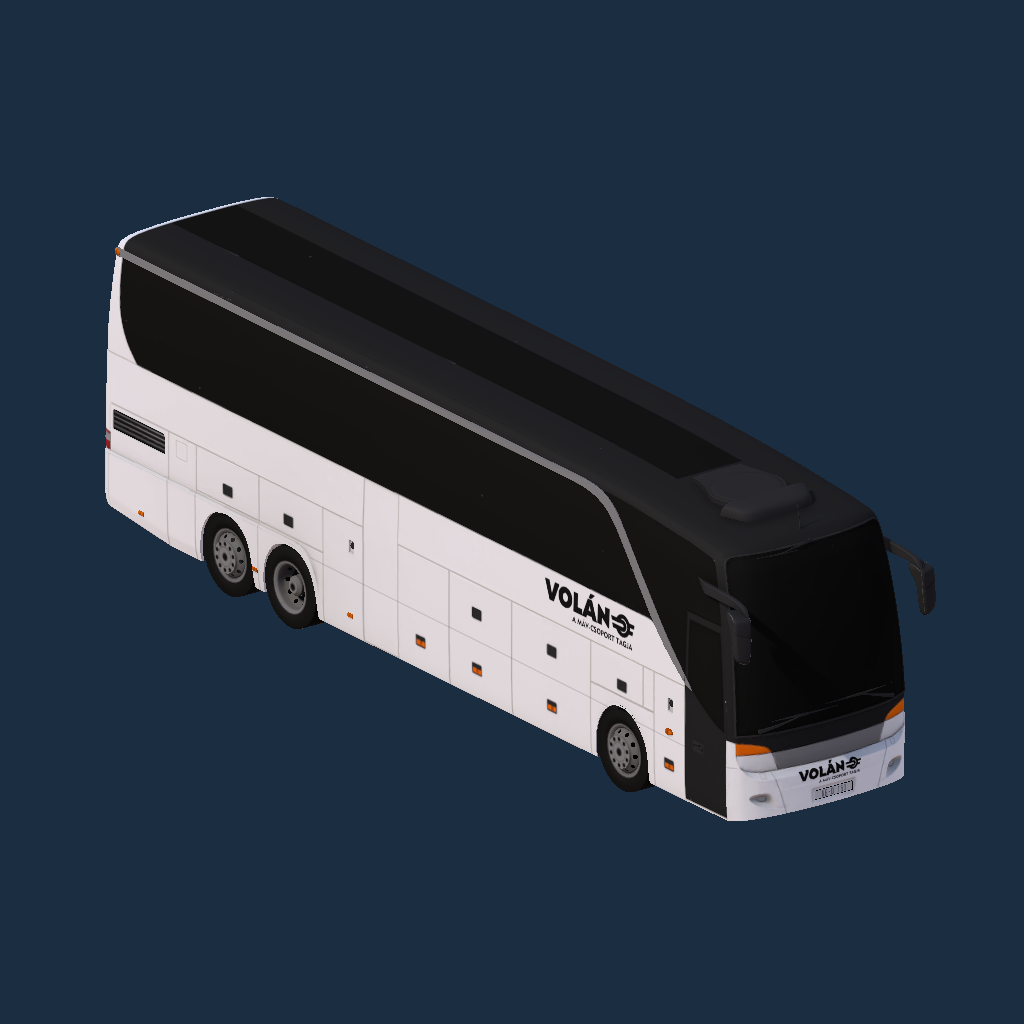 S 417 HDH Volán 2025-ös logó (fekete)