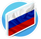 Russian Flag Canvas