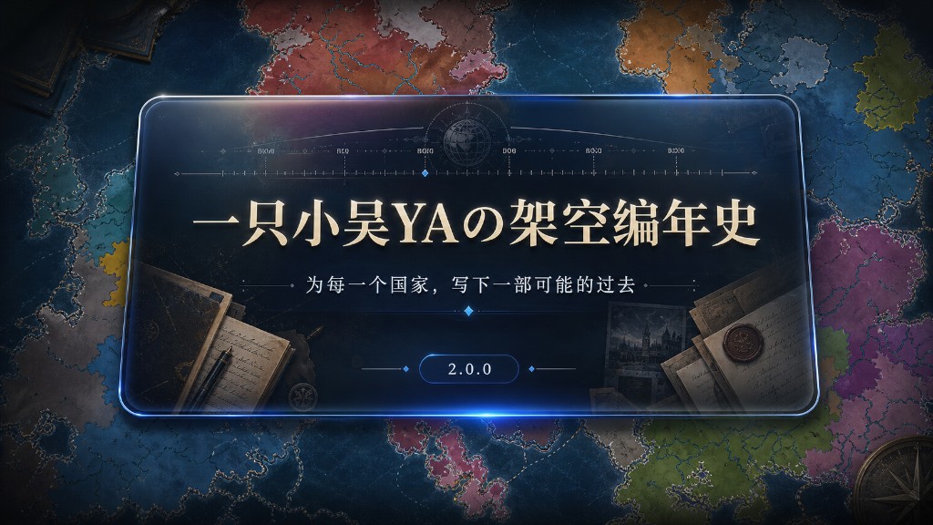 一只小吴YAの架空编年史｜XiaowuYA Alternate Chronicle