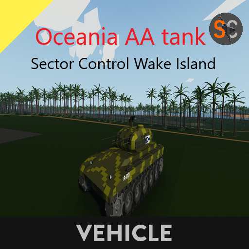 Oceania AA tank  Sector Control Wake Island