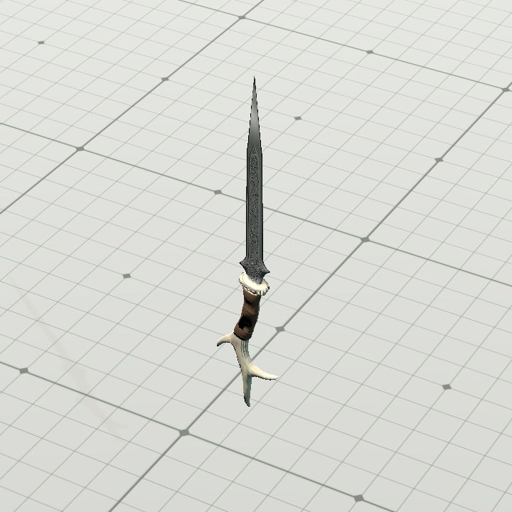 Dagger, Stag (Wall-Mounted)