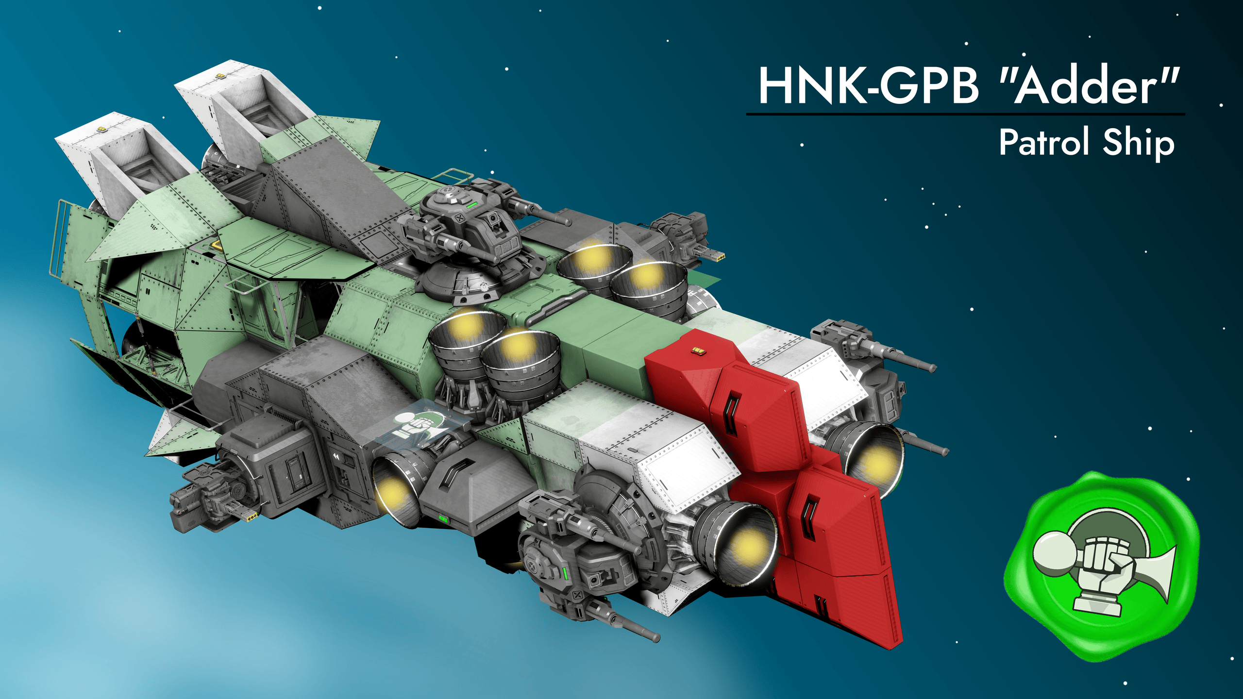 [HNK]-GPB 'Adder', Patrol Ship