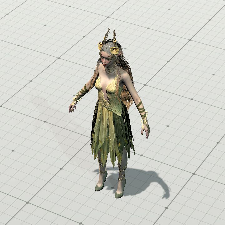 Elven Priestess [Token]