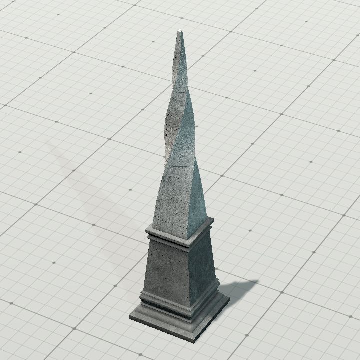 Obelisk, Garden