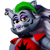 Roxanne Wolf (Security Breach) InfectionHUD Portrait - Rochelle