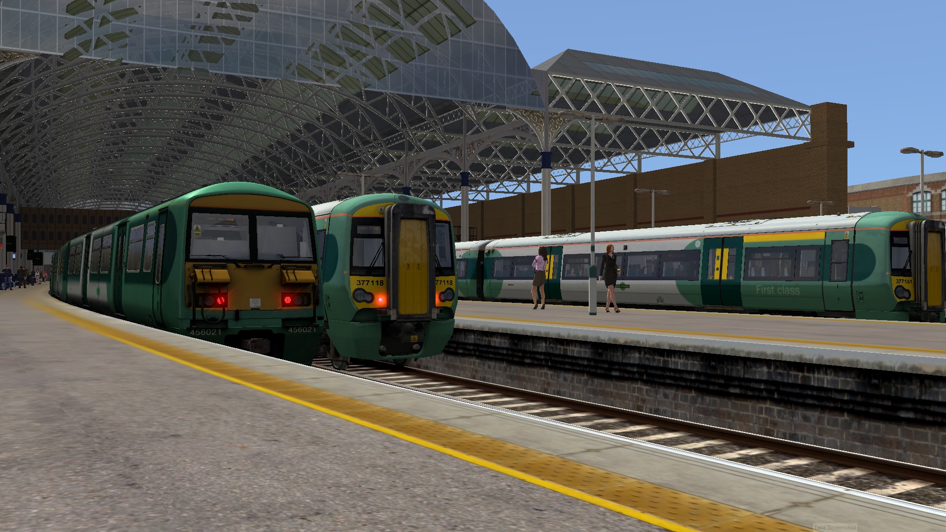 (456) Empty Stock Victoria to London Bridge