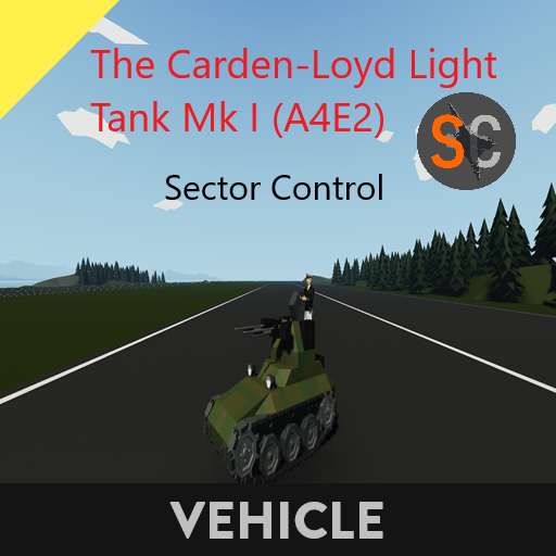 Carden-Loyd Light Tank Mk I (A4E2)  Sector Control
