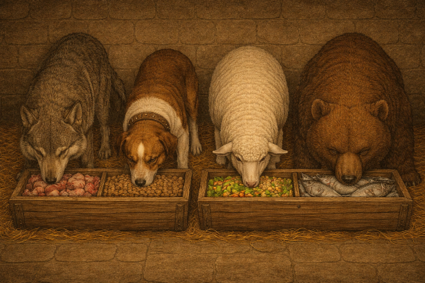 Adjust animal feed