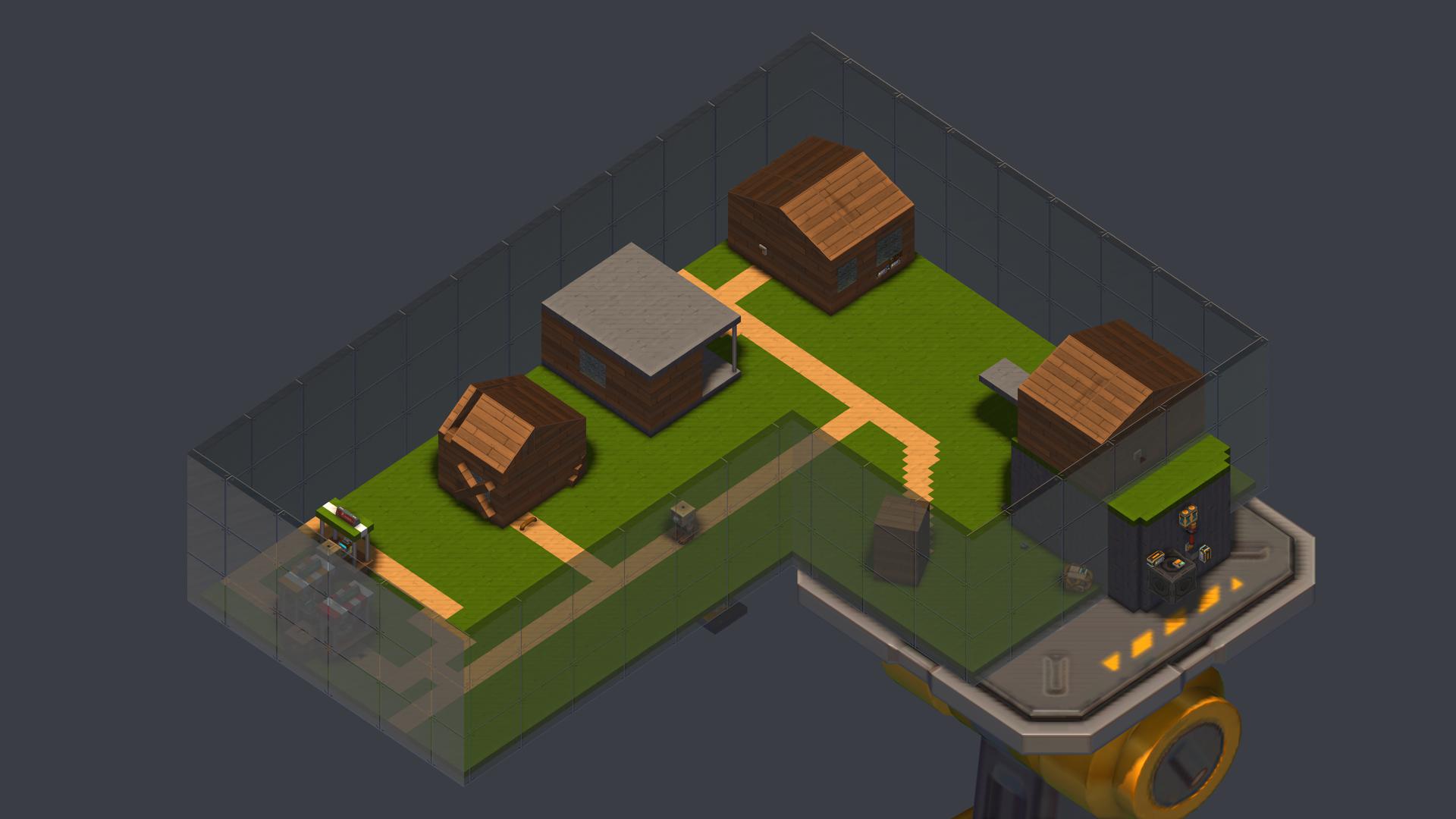 map for hide seek in the viilage