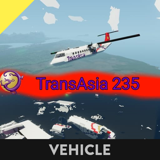 ATR 72 - 600 TransAsia (DESTRUCTIBLE)