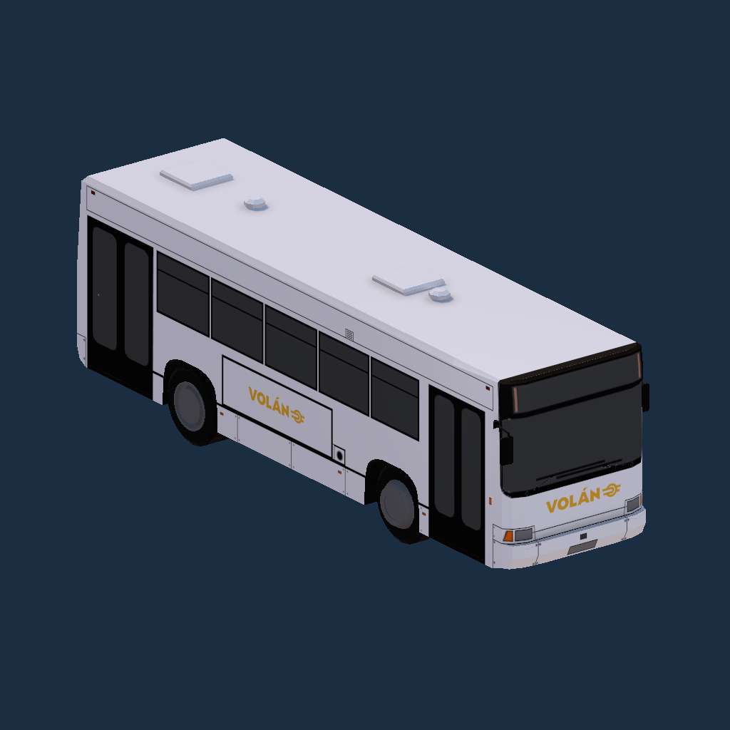 Heuliez GX77H Volán 2025-ös logó (sárga)