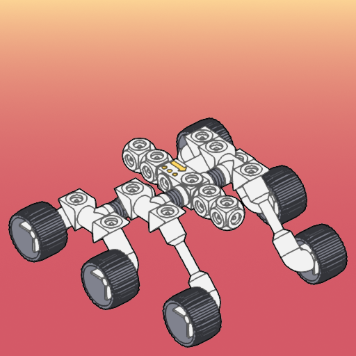 Rocker bogie suspension demo